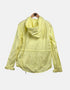 Light Yellow Hooded Windbreaker Jacket